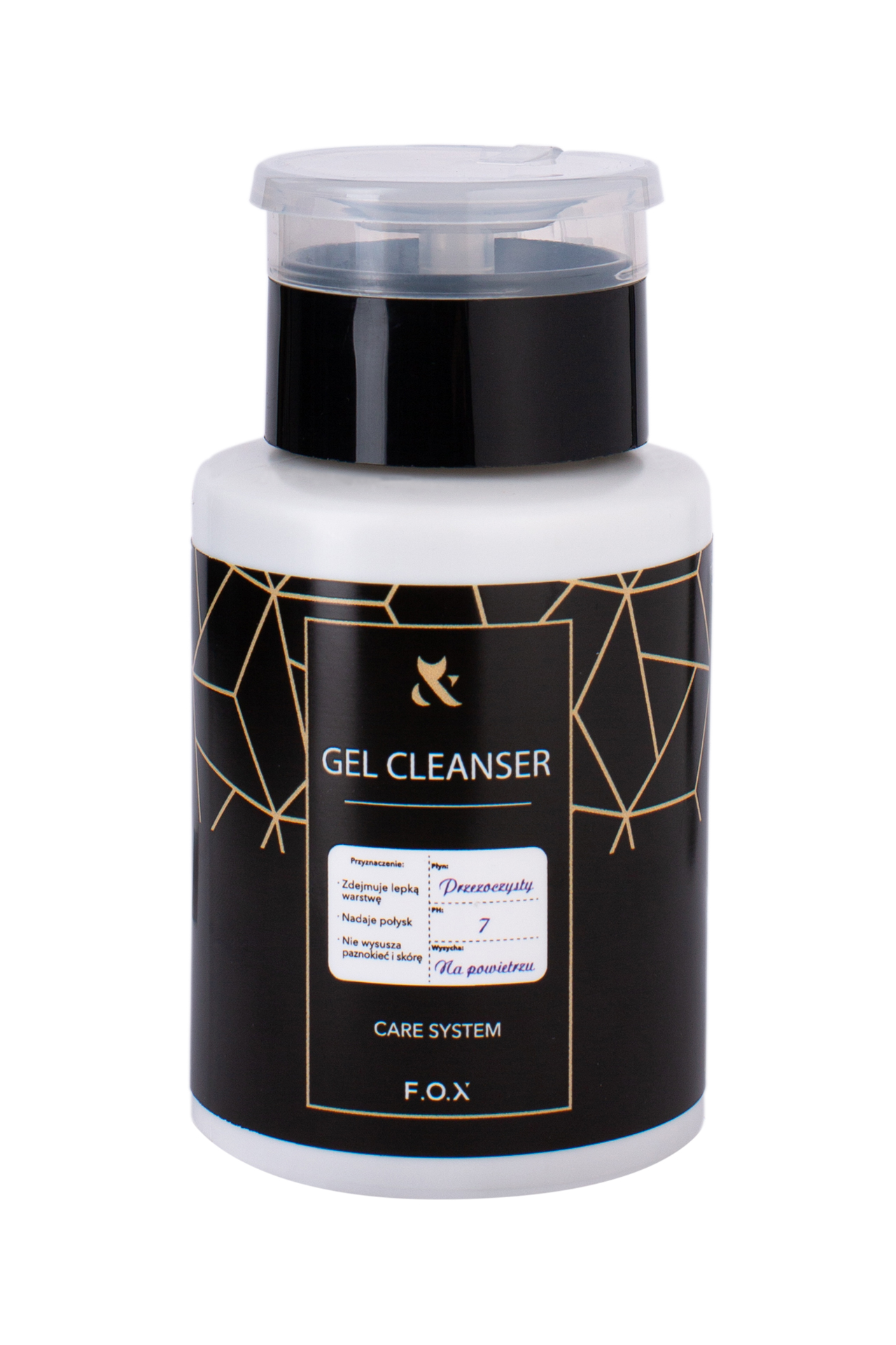 F.O.X Care system Gel Cleanser 160 ml annostelijalla